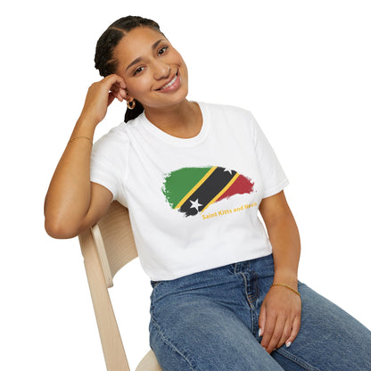 Unisex Softstyle Saint Kitts and Nevis T-Shirt