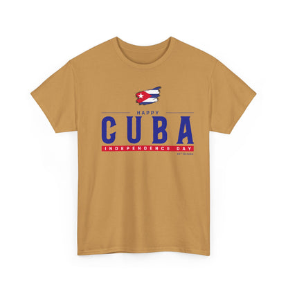 Unisex Zware Cuba Katoenen T-shirt