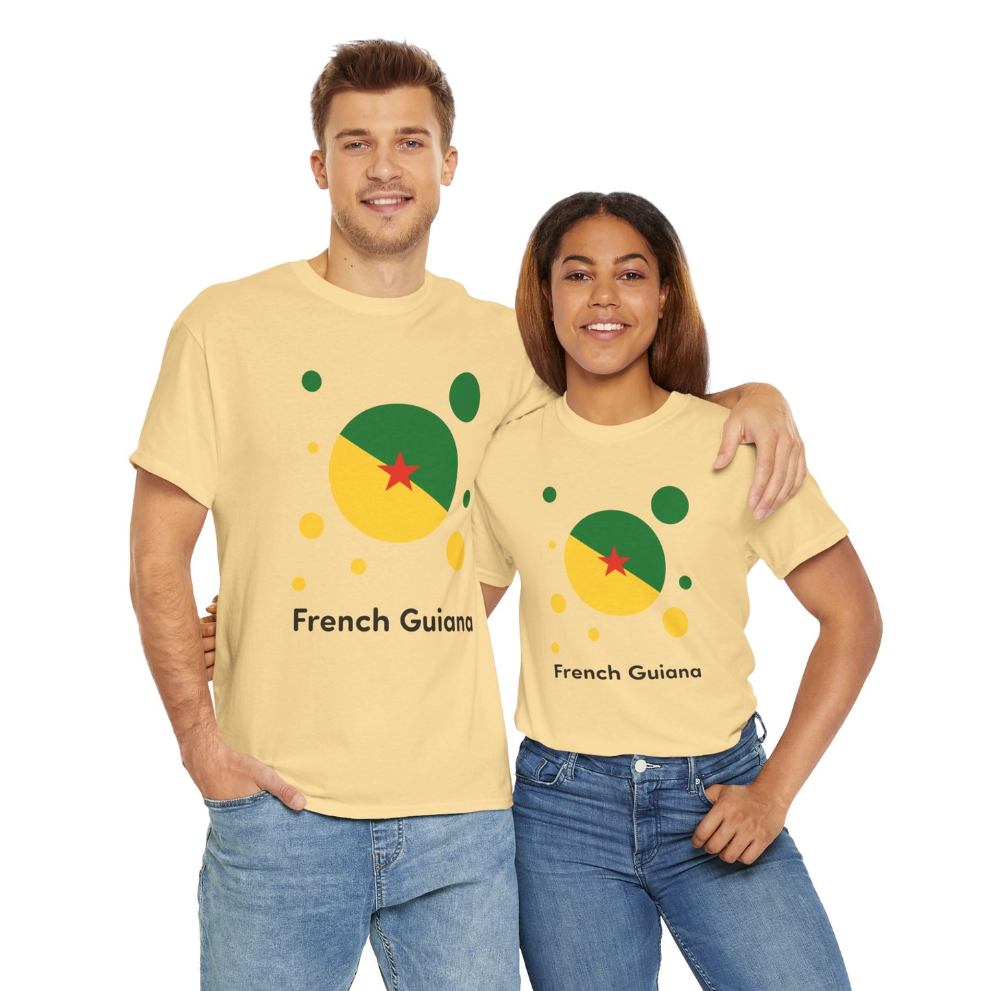 Unisex Heavy French Guiana Cotton Tee