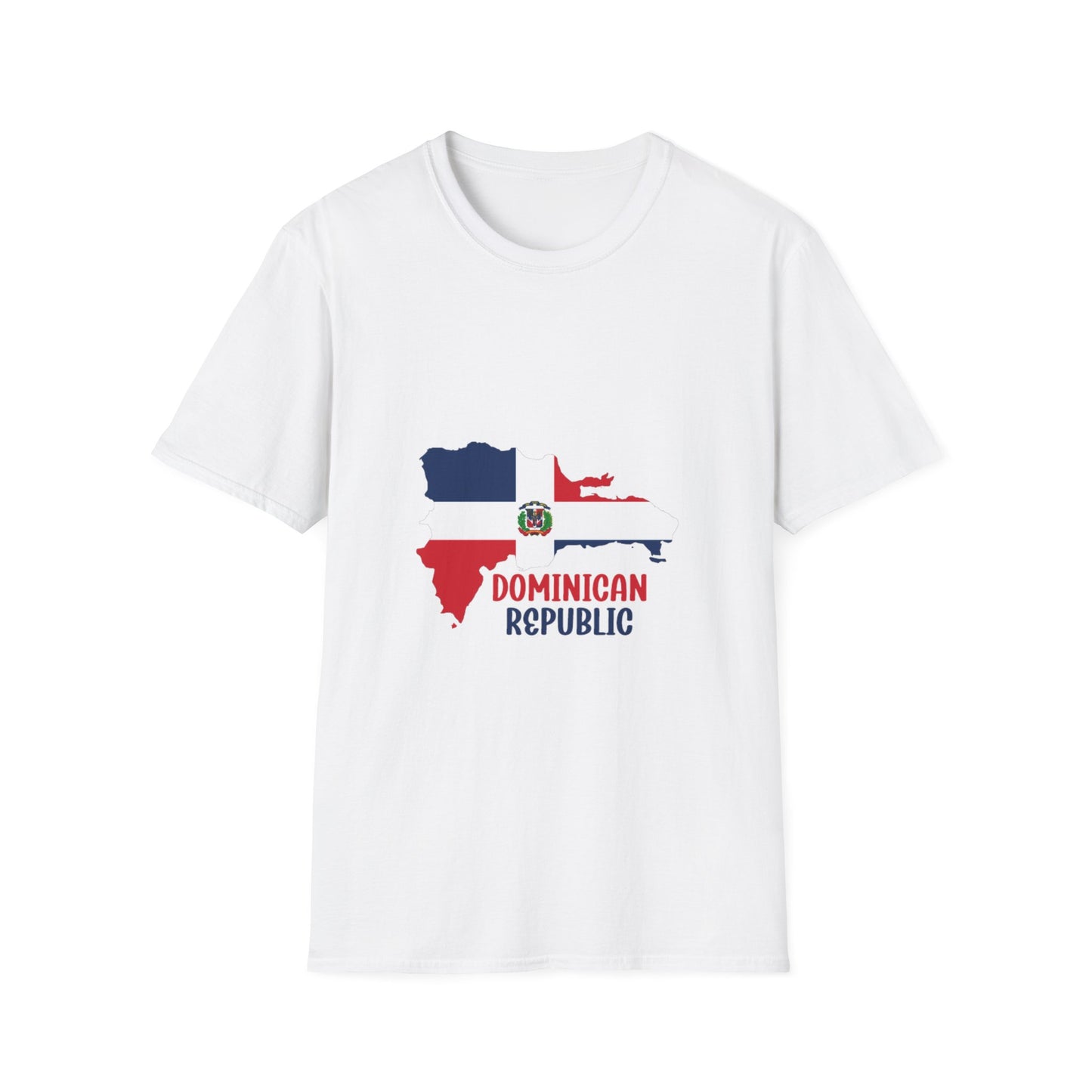 Dominican Republic flag map Classic T-Shirt