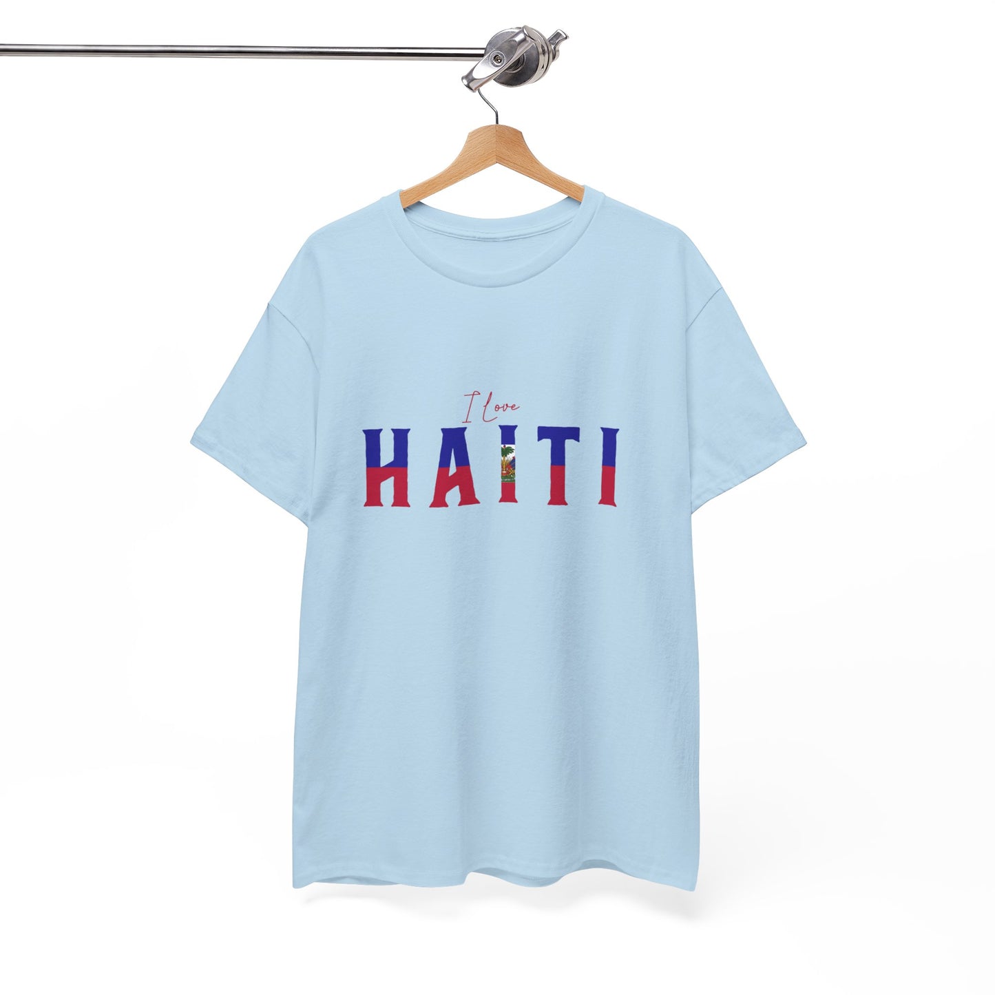 Unisex Heavy Haiti Katoenen T-shirt