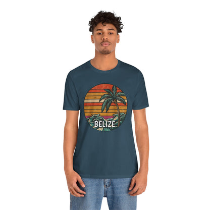 Unisex Jersey Belize T-shirt met korte mouwen 