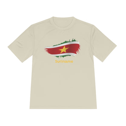 Unisex vochtafvoerend Suriname T-shirt