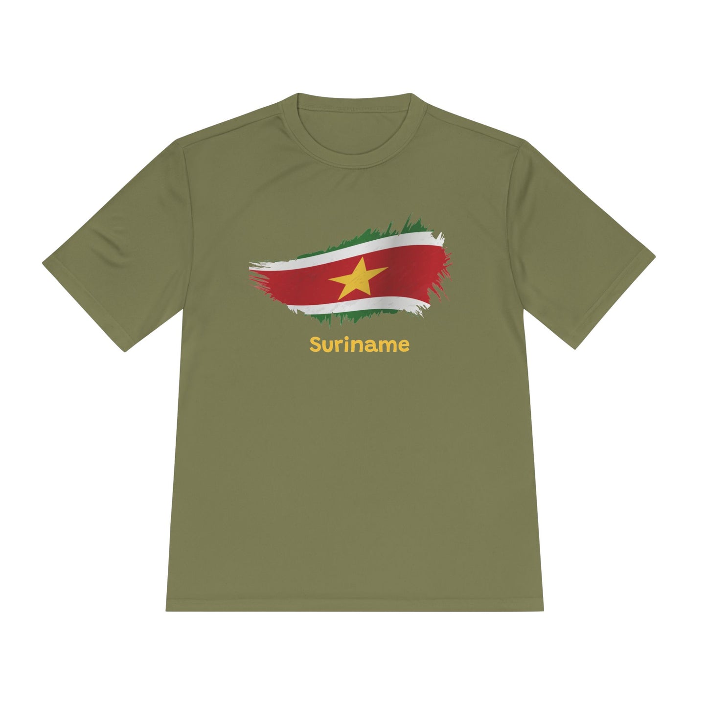 Unisex vochtafvoerend Suriname T-shirt