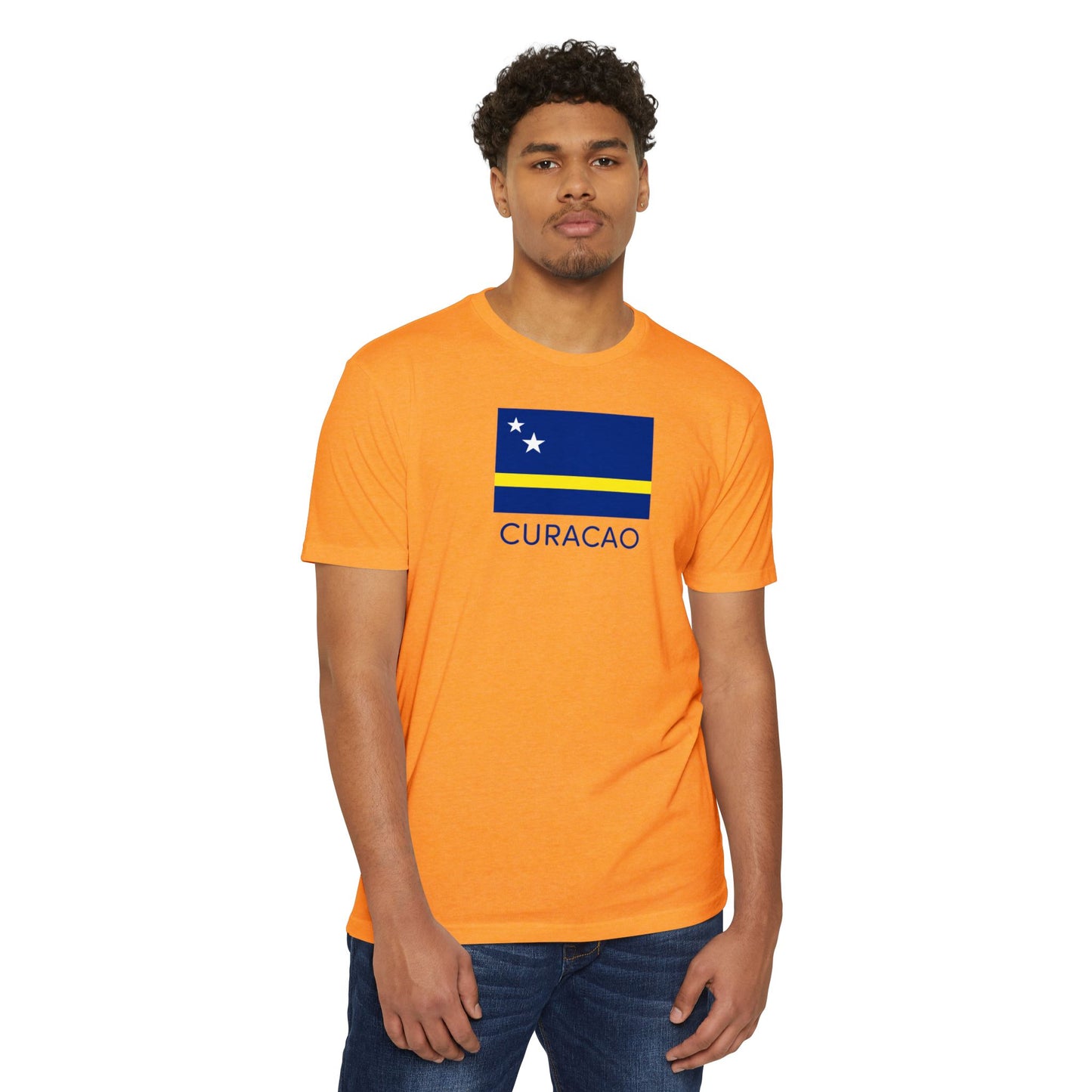 Unisex CVC Jersey Curacao T-shirt