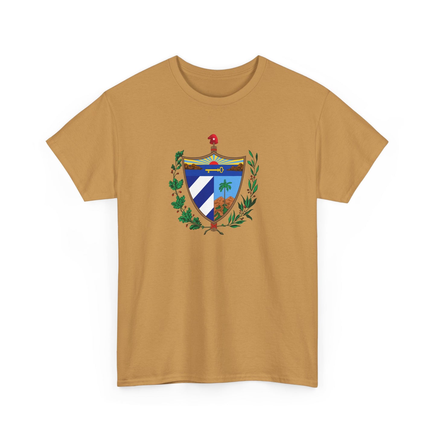 Unisex Zware Cuba Katoenen T-shirt