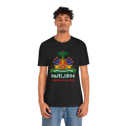 Unisex Jersey Haiti T-shirt met korte mouwen