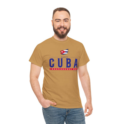 Unisex Zware Cuba Katoenen T-shirt