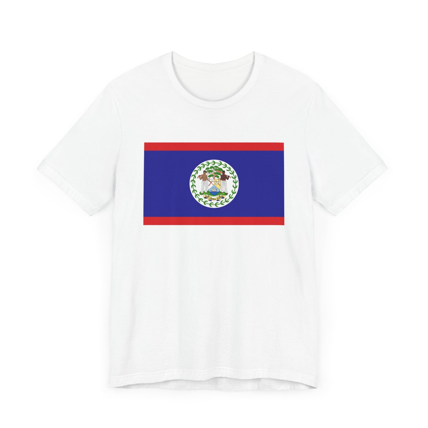 Unisex Jersey Belize T-shirt met korte mouwen 