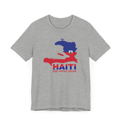 Unisex Jersey Haiti T-shirt met korte mouwen