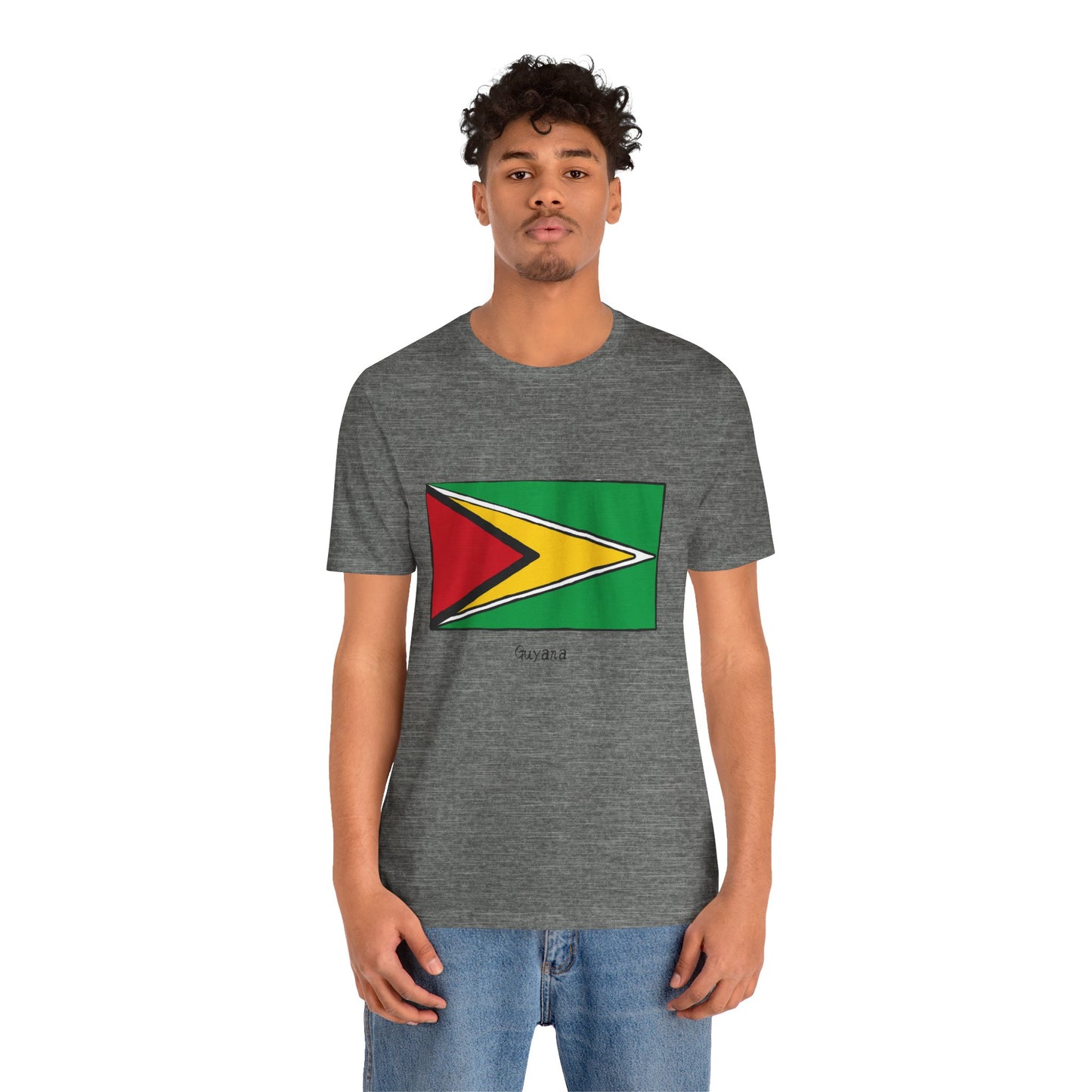 Unisex Jersey Guyana Short Sleeve Tee