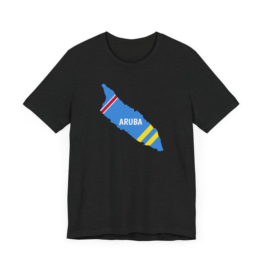 Unisex Aruba T-shirt met korte mouwen