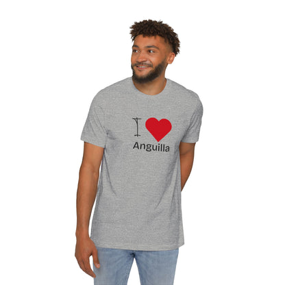 Unisex Short-Sleeve Anguilla Jersey T-Shirt