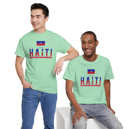 Unisex Heavy Haiti Katoenen T-shirt