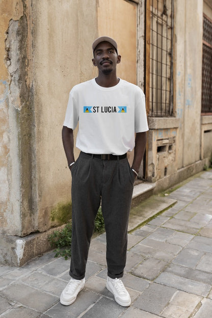 Unisex Garment-Dyed T-Shirt - ST LUCIA