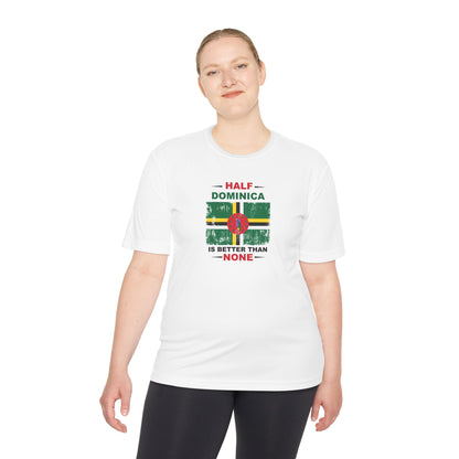 Unisex vochtafvoerend Dominica T-shirt