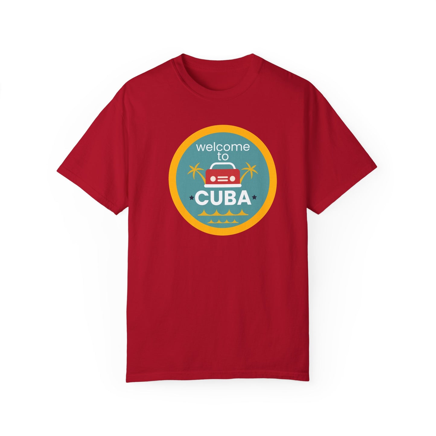 Unisex Garment-Dyed Cuba T-shirt