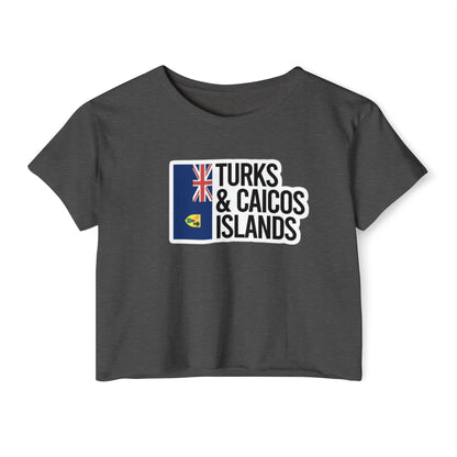 Women's Festival Turks and Caicos Islands Crop Top