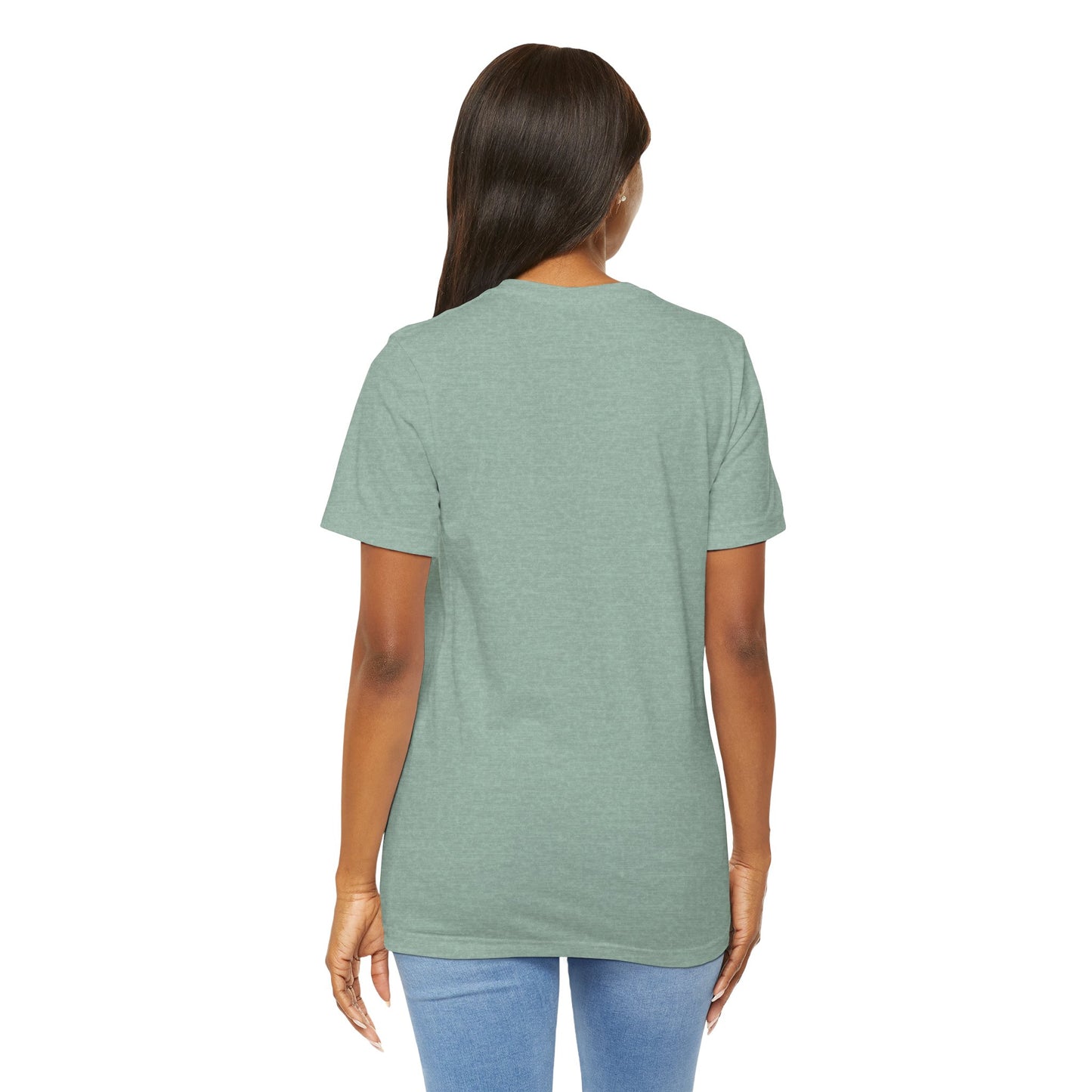 Unisex Jersey T-shirt met korte mouwen