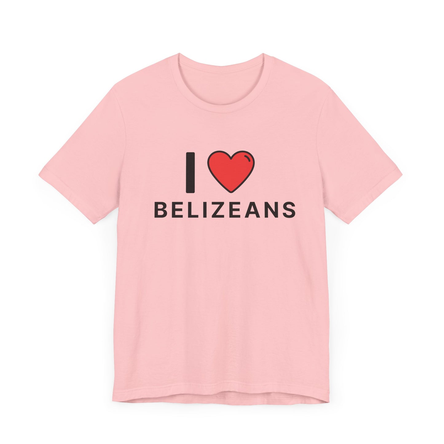 Unisex Jersey Belize T-shirt met korte mouwen 