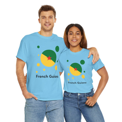 Unisex Heavy French Guiana Cotton Tee