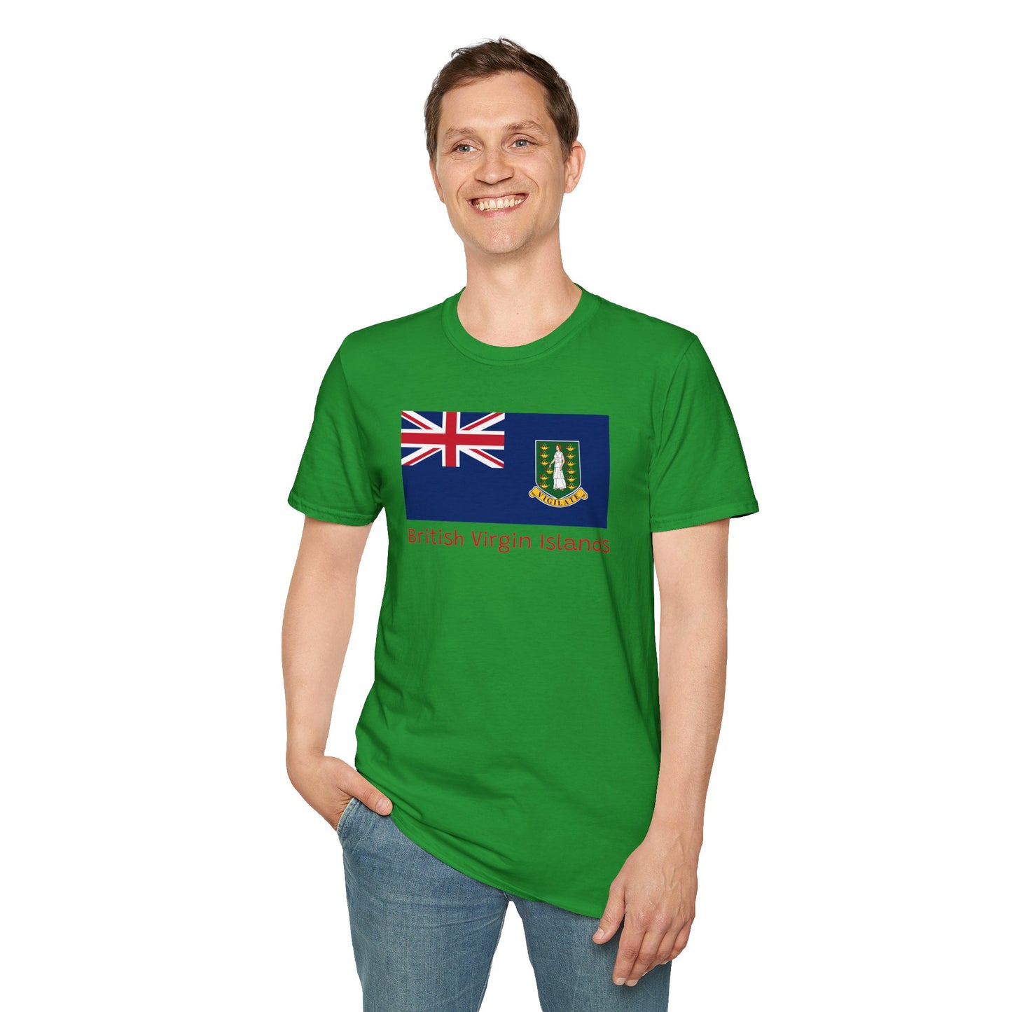 Unisex British Virgin Islands Softstyle T-Shirt