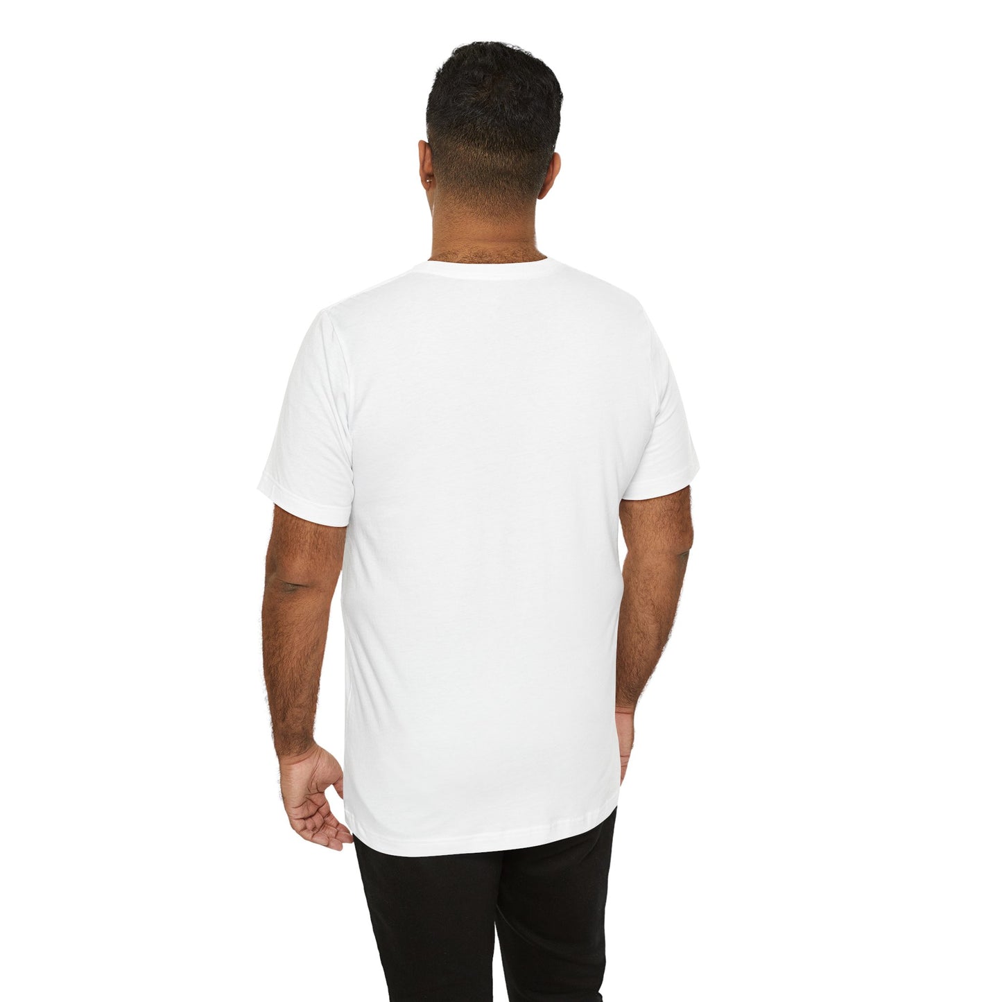 Unisex Jersey T-shirt met korte mouwen 