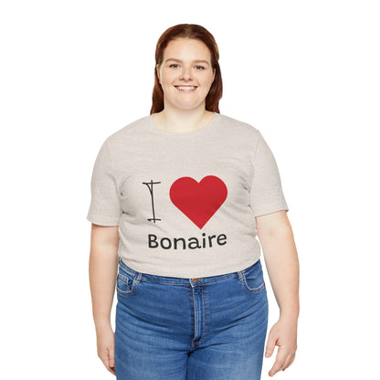 Unisex Jersey Bonaire T-shirt met korte mouwen 