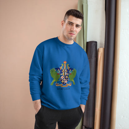 Saint Lucia Champion Sweatshirt - Gezellige erfgoedkleding