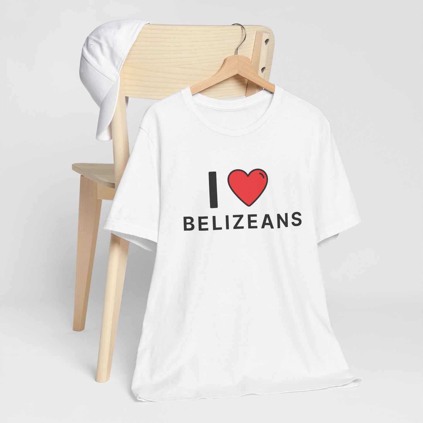 Unisex Jersey Belize T-shirt met korte mouwen 