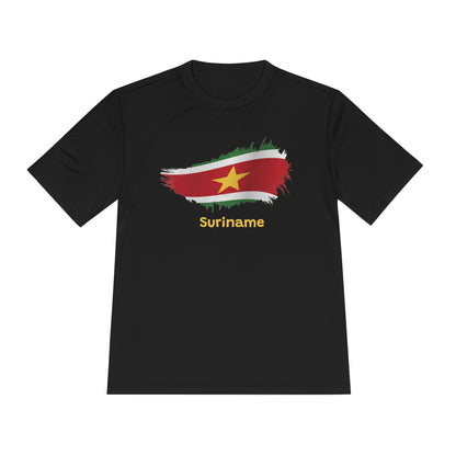 Unisex vochtafvoerend Suriname T-shirt