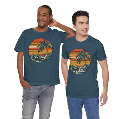 Unisex Jersey Belize T-shirt met korte mouwen 