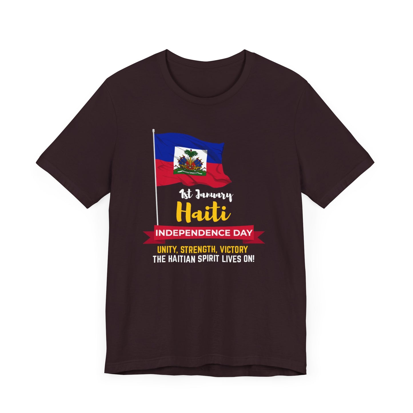 Unisex Jersey Haiti Short Sleeve Tee