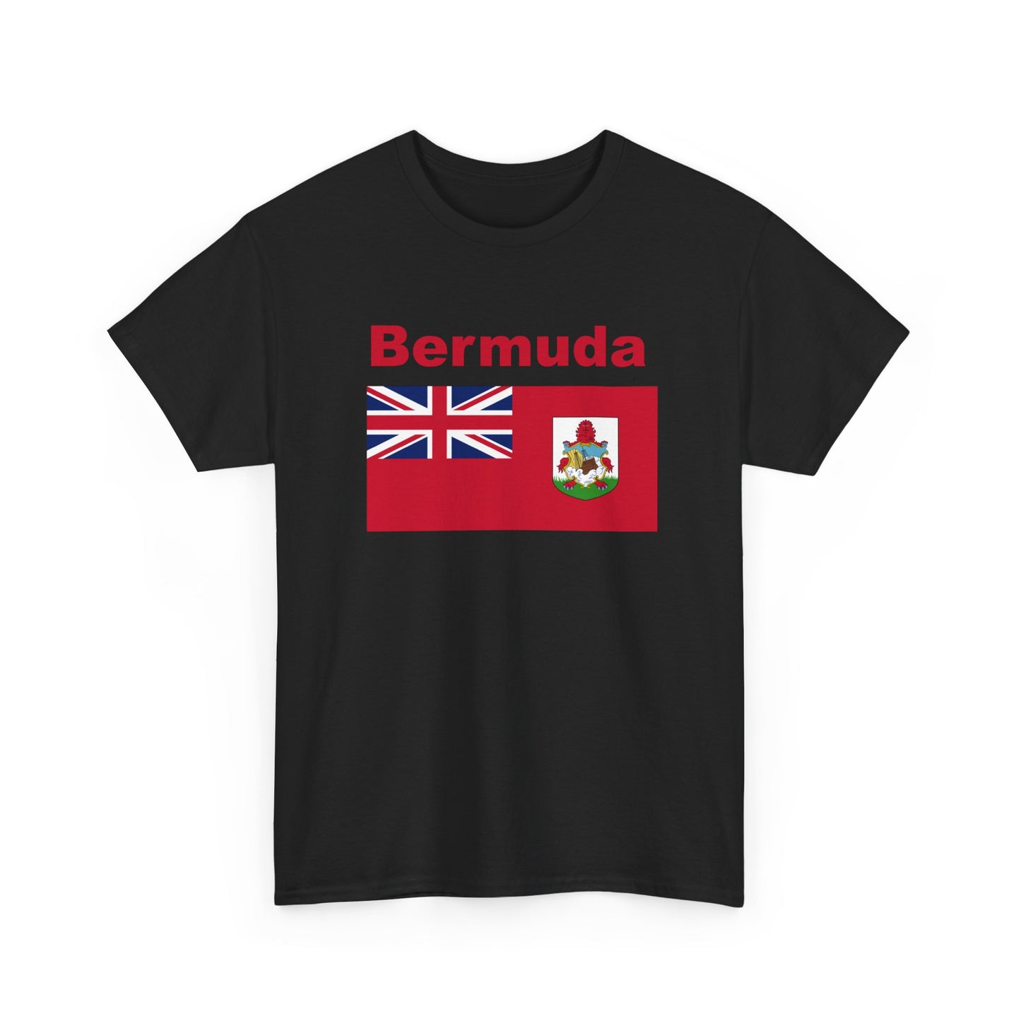 Unisex zwaar Bermuda katoenen T-shirt 