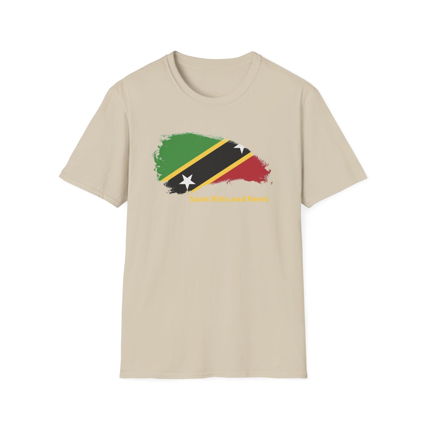 Unisex Softstyle Saint Kitts and Nevis T-Shirt