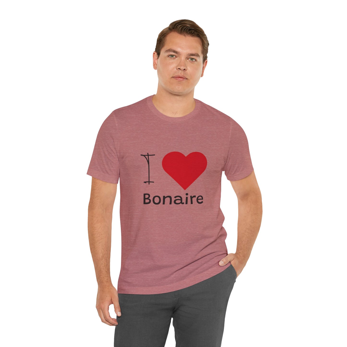 Unisex Jersey Bonaire T-shirt met korte mouwen 