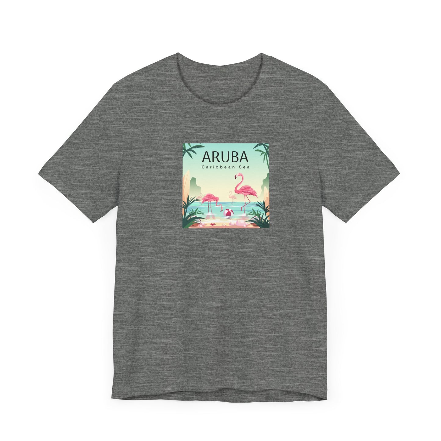 Unisex Aruba T-shirt met korte mouwen