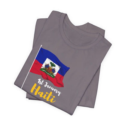 Unisex Jersey Haiti Short Sleeve Tee