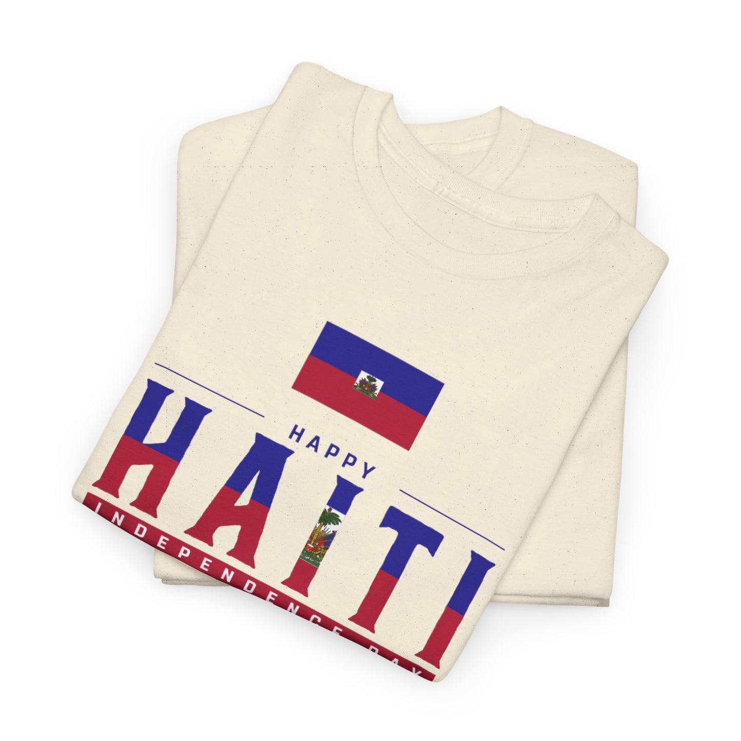 Unisex Heavy Haiti Katoenen T-shirt