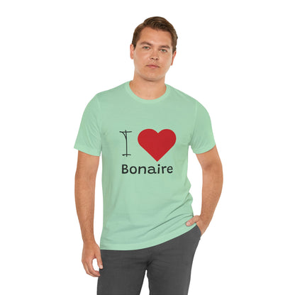 Unisex Jersey Bonaire T-shirt met korte mouwen 