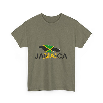 T-shirt met Jamaicaanse vlag