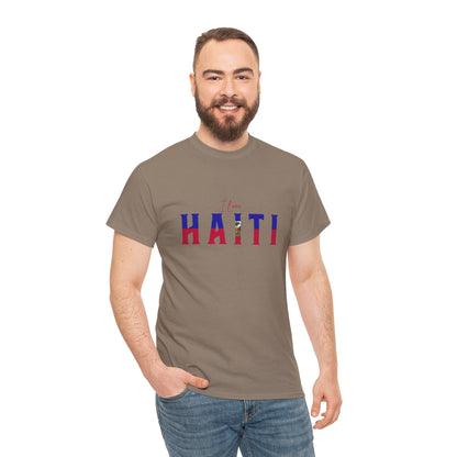 Unisex Heavy Haiti Katoenen T-shirt