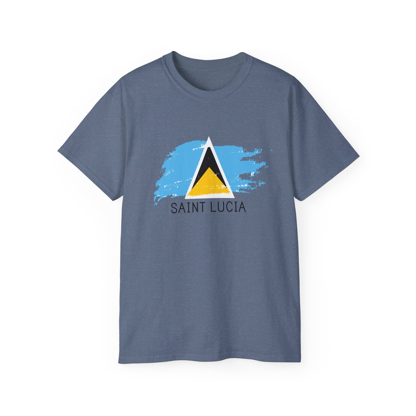 Saint Lucia vlag unisex ultra katoenen T-shirt - casual shirt