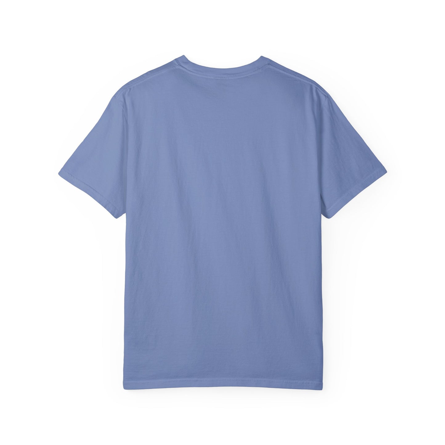 Unisex Bermuda T-shirt met geverfde kleding 