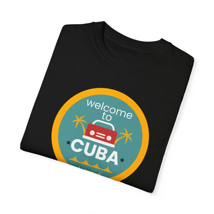 Unisex Garment-Dyed Cuba T-shirt