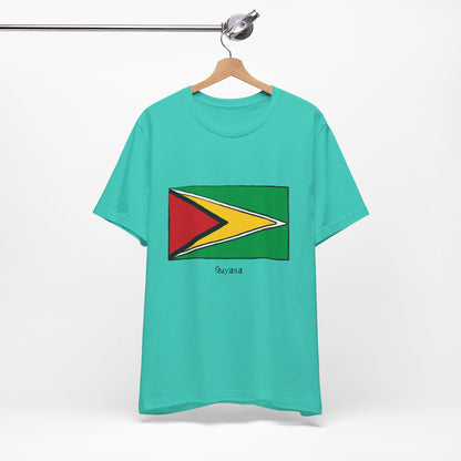 Unisex Jersey Guyana Short Sleeve Tee