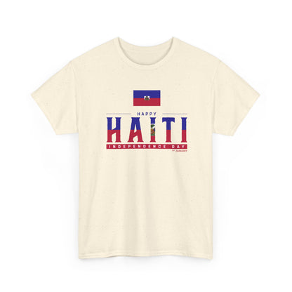 Unisex Heavy Haiti Katoenen T-shirt