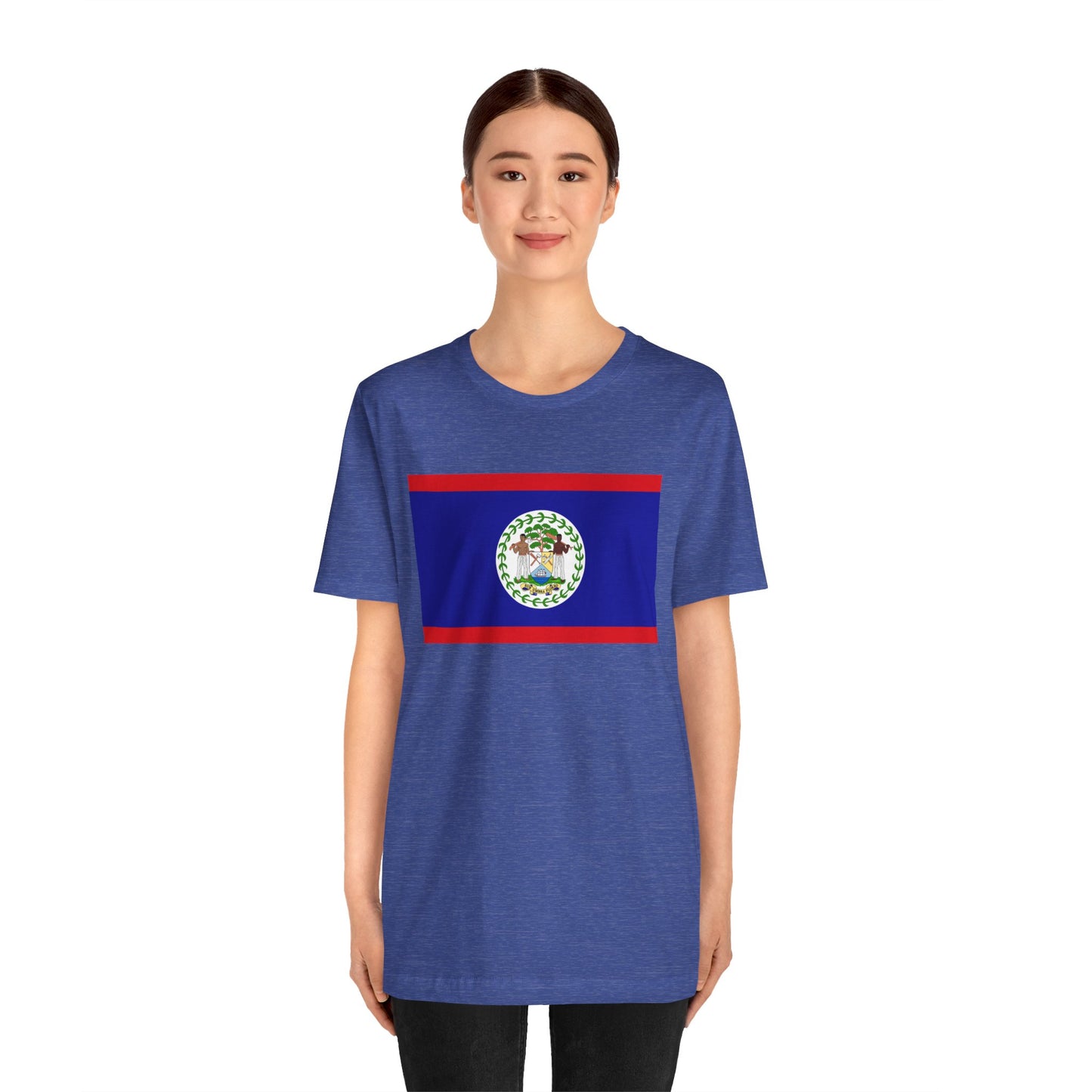 Unisex Jersey Belize T-shirt met korte mouwen 