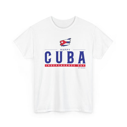 Unisex Zware Cuba Katoenen T-shirt