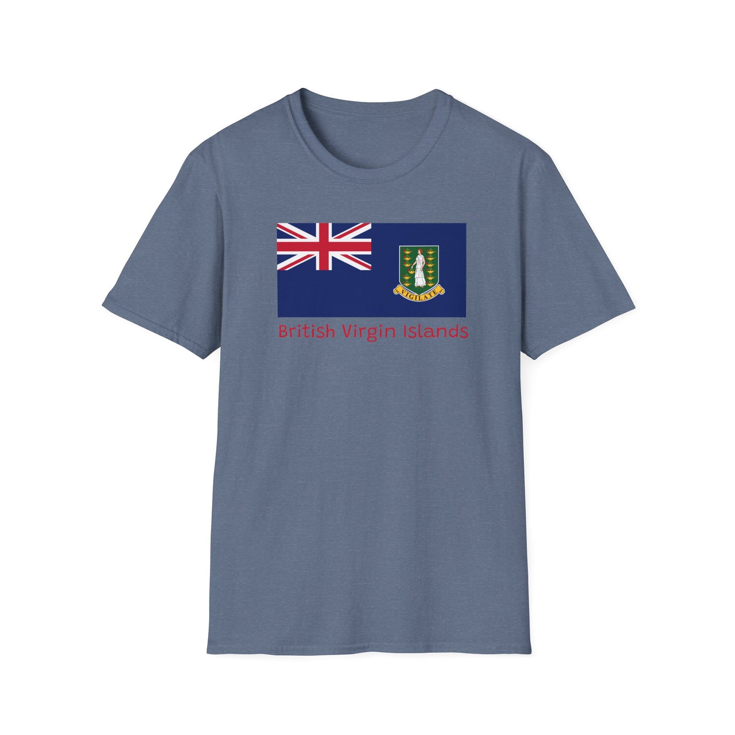 Unisex British Virgin Islands Softstyle T-Shirt